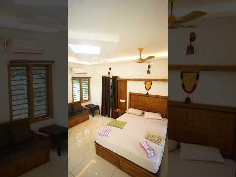 A bright room at Jungle Bird Homestay